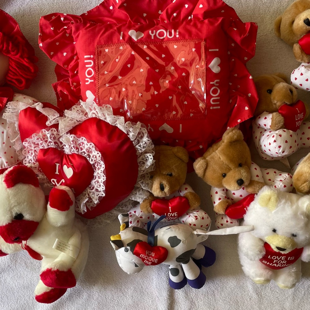 Valentine stuffed toys